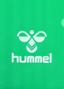 【未使用品】hummel ヒュンメル★A４クリアファイル★緑・グリーン【複数購入可能】-