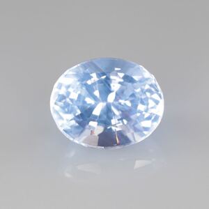 ★可愛い★天然シルキーサファイアルース0.565ct★オーバルミックスカット★シルキー★非加熱の可能性あり★