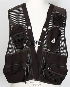 22AW NIKE ACG BUTTLES VEST BROWN ナイキ エーシージー バトルズ ベスト size M b8134