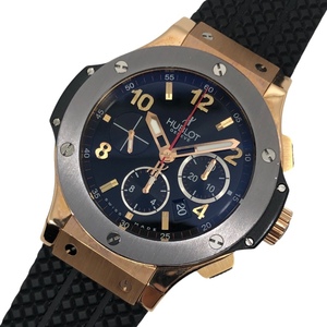 ウブロ HUBLOT ビッグバン 301.PT.130.RX ブラック K18PG/チタン/タンタル 腕時計 メンズ 中古