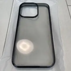 IPhone14 Pro Max ケース クリア　ブラック　黒