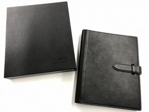 マルマン×ソメスサドル maruman×SOM?S 文具 事務用品 システム手帳 Giuris コラボ ブラック系