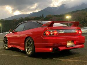 個人宅発送不可 180sx用【 silvia180sx.com オリジナル［リアアンダー ハーフスポイラー］】カーパーツギャラリーYAZAWA/RPS13/S13シルビア