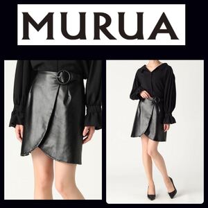 MURUA リングバックル　ミニスカート　ムルーア　エイミー　リエンダ