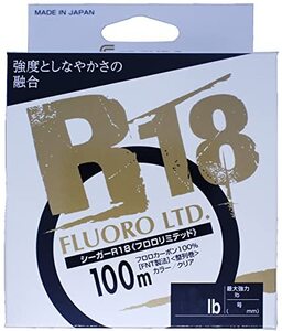 シーガー(Seaguar) ライン シーガー R-18フロロリミテッド 100m 8lb