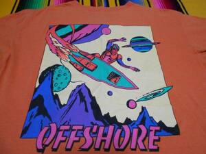 1980年代 OFF SHORE CALIFORNIA COSMIC SURFオールドサーフ サーフィン土星タイタン サーフィンNASAカッシーニ 火星JAXA SPACEX OP SURFING