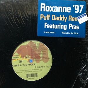 12inchレコード　STING & THE POLICE / ROXANNE 