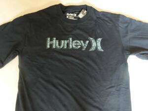 本場USA購入 ハーレー【Hurley】CLASSIC FIT ロゴＴ US L NAVY