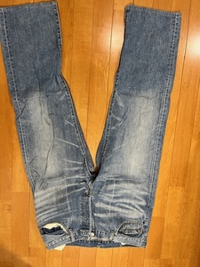 LEVIS 501 STRAIGHT ストレート デニムパンツ インディゴ 36 リーバイス ジーパン　古着