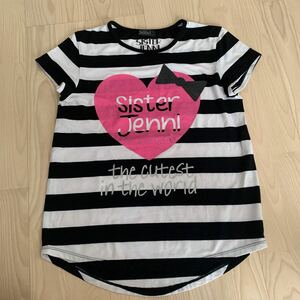 SISTER Jenniシスタージェニー★半袖Tシャツ ★150★ボーダー白×黒