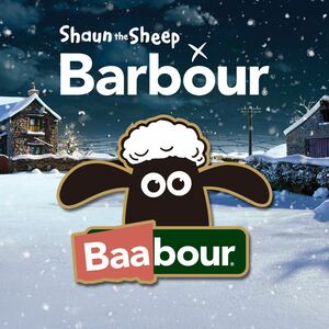 【Barbour×ひつじのショーン】バブアー ピンバッジ