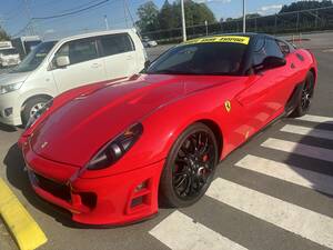 フェラーリF599GTB フルエアロカスタム車両正規ディーラー車必見