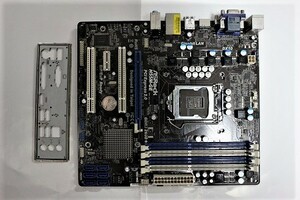  (ジャンク)ASRock H55M-GE マザーボード　Intel　i3、i5、i7の第一世代CPU対応マザーボード、オンボードUSB端子の認識が不安定