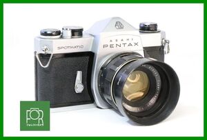 【同梱歓迎】実用難あり■ペンタックス PENTAX SP±55mm F2■■シャッター全速完動・露出計不良■15297