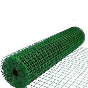 上質 簡単金網フェンス ワイヤーの直径は2mm メッシュの穴のサイズは6cm 防獣フェンス 野菜動物バリア用 グリーン 1.5m(H)*30m