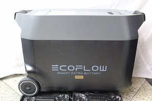 【17佐yP10210F】★1円スタート★ECO FLOW★エコフロー★DELTA Pro★エクストラバッテリー★非常時★災害★キャンプ★通電確認済★現状品