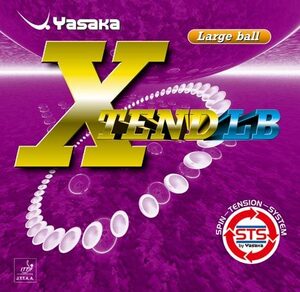 [卓球]XTEND　LB(エクステンド) 赤・厚 Yasaka(ヤサカ)