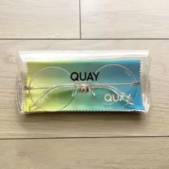 最終値下げ⭐︎QUAY PCメガネ ブルーライトカットメガネ  おしゃれ伊達メガネ