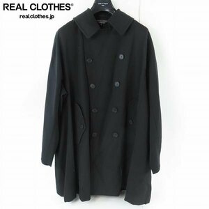 ☆COMME des GARCONS HOMME PLUS/コムデギャルソンオムプリュス 12AW ウールギャバ ダブルブレストコート PJ-C013 S /080