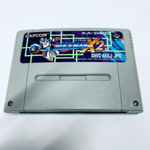 1円出品 SFC スーパーファミコン ロックマンX2 ソフトのみ 起動確認済