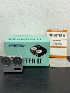 穂aw028 Voigtcander VC METDR Ⅱ シルバー 小型露出計 フォクトレンダー