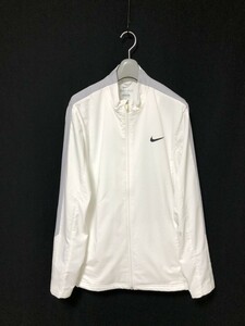 ◆NIKE ナイキ ウインドブレーカー DRI-FIT ソフトシェル ナイロンジャケット XL　ホワイト