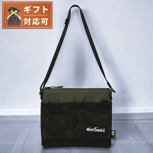 ワイルドシングス WILD THINGS SACOCHE (X-PAC&SPECTRA) サコッシュ WT-380-1072-OLIVE メンズ OLIVE