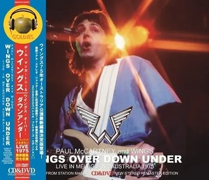 PAUL McCARTNEY & WINGS / WINGS OVER DOWN UNDER : LIVE IN MELBOURNE AUSTRALIA 1975 (2CD+DVD)