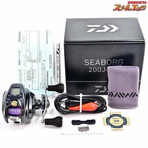 ★☆【ダイワ】 22シーボーグ 200J-DH 使用距離0.8km 使用3時間 DAIWA SEABORG★☆m33876