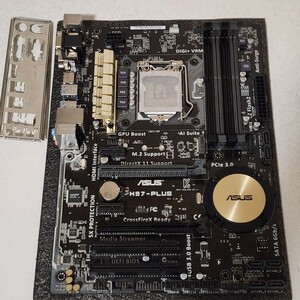 ASUS H97-PLUS IOパネル付属 LGA1150 ATXマザーボード 第4・5世代CPU対応 最新Bios 動作確認済 PCパーツ