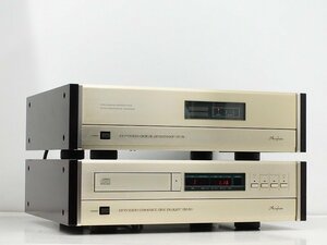 ■□Accuphase DP-80/DC-81 CDプレーヤー D/Aコンバーター アキュフェーズ□■025017011A-2□■