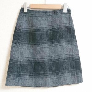 NATURAL BEAUTY BASIC XS ナチュラルビューティベーシック スカート ひざ丈スカート ラップスカート Skirt Medium Skirt 10012754