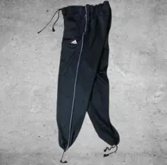 00s adidas track pants black y2k