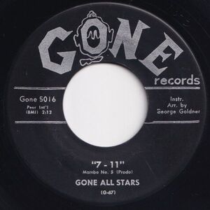 Gone All Stars 7 - 11 / Down Yonder Rock Gone US 5016 204002 R&B R&R レコード 7インチ 45