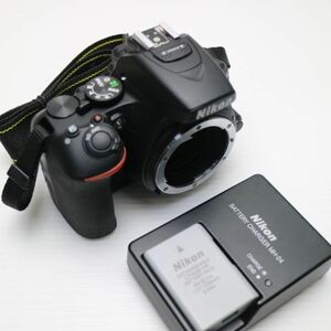 超美品 D5600 ボディ ブラック 即日発送 一眼レフ Nikon 本体 あすつく 土日祝発送OK