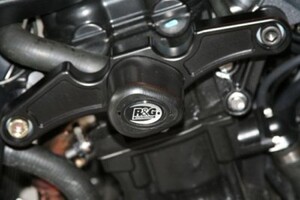 TRIUMPH Speed Triple(05-10)用R&G エアロクラッシュプロテクター ブラック CP0230BL