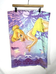 ■ ビンテージ Disney ディズニー Tinker Bell ティンカーベル 枕カバー ピローケース シーツ Vintage ヴィンテージ リメイク 231206 ■