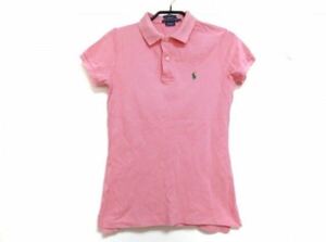 ポロラルフローレン RALPH LAUREN 半袖 ポロシャツ Sサイズ ピンク トップス POLO 