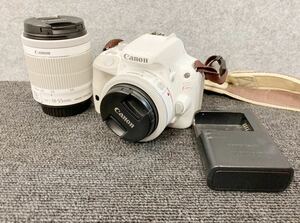 ◆【売り切り】Canon キャノン デジタル一眼レフカメラ EOS Kiss x7 EF 40mm 1:2.8 STM φ52mm/EFS 18-55mm 1:3.5-5.6 IS レンズセット 