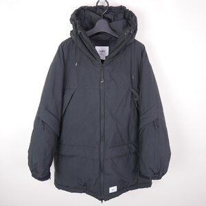 18AW WTAPS ダブルタップス BLITZ JACKE. NYPO. TAFFETA メンズ アウター ナイロン タフタ 中綿ジャケット BLACK X 02 182TQDT-JKM01