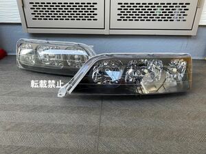 希少 100系 マークII 新品 ヘッドライト 左右セット JZX100 JZX101 GX100 インナーブラック mark2 markⅡ jdm usdm 100マーク 100mark2 