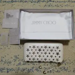 JIMMY CHOO　ジミーチュウ　長財布　スタッズ