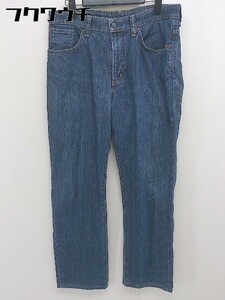 ◇ EDWIN エドウィン 日本製 ウォッシュ加工 ジーンズ デニム パンツ サイズ 32 インディゴ メンズ