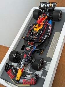 ☆新品 海外並行1ケのみ入荷 ！MV別注品！ PMA 1/18 オラクルレッドブル ホンダ RB19 #1 フェルスタッペン 2023 USAGP オースティン 優勝☆