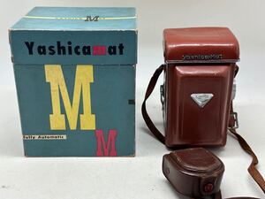 YASHICA ヤシカ 二眼レフカメラ yashica-mat Lumaxer 3.2 80mm 3.5 80mm 外箱 カバー付属 動作未確認 現状品