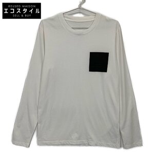 Maison Margiela メゾンマルジェラ S50GC0624 20AW ホワイト ステレオタイプ 長袖Tシャツ ホワイト 44 トップス コットン メンズ 中古