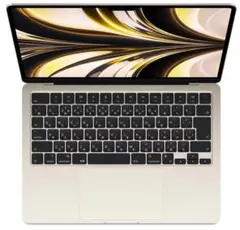 MacBook Air M2チップ メモリ24GB スターライト