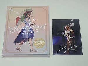 新品　伊藤美来　ITO MIKU Live Tour 2022『What a Sauce!』〔限定盤(Type-A)〕(複製サイン入りL版ビジュアルシート) [Blu-ray]写真　声優