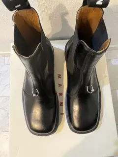 Marni ピアス チェルシーブーツ Pierced Chelsea Boots