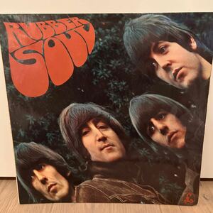 UK黄パロステレオ　リマーク有　マト両面2(2L,1L) Beatles Rubber Soul ビートルズ ラバーソウル LPレコード stereo